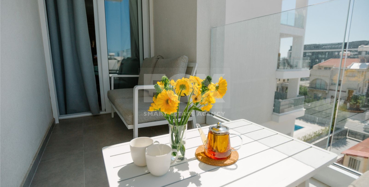 One Bedroom Apartment with Communal Pool for sale in Potamos Germasogeias-Walking distance to the sea