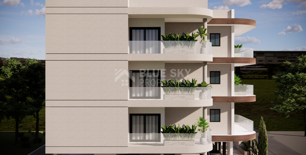 Top Floor 2-Bedroom Apartment – Spacious Veranda & Modern Design in Petrou & Pavlou, Limassol