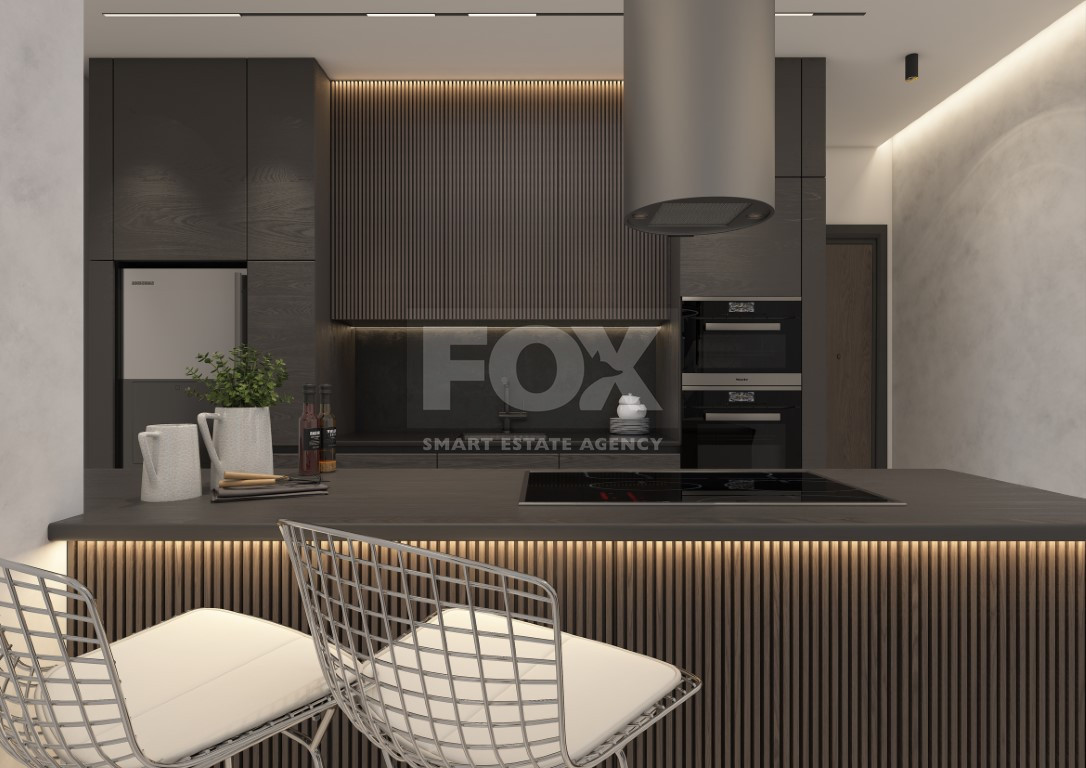 Three bedroom magnificent apartment on sixth floor in Paphos for sale