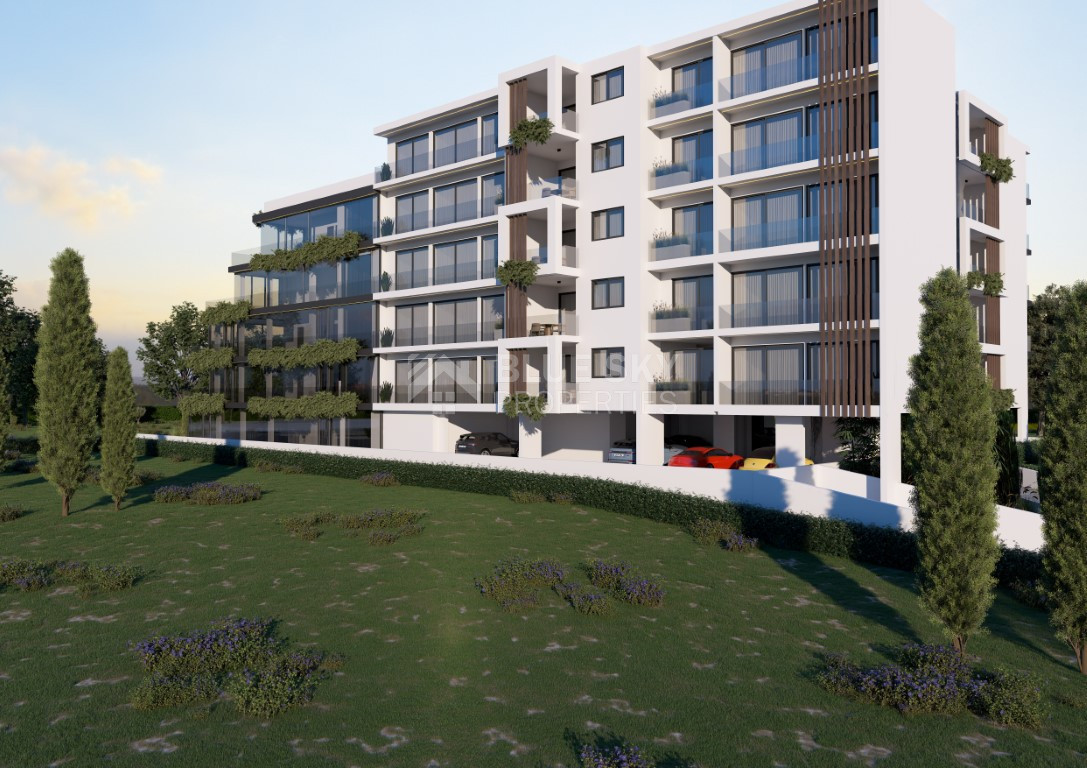 Three bedroom magnificent apartment on sixth floor in Paphos for sale