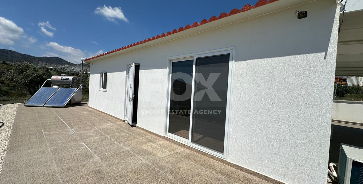 For Rent Modern Two-Bedroom Ground Floor Bungalow with Panoramic Views – Parekklisia, Limassol