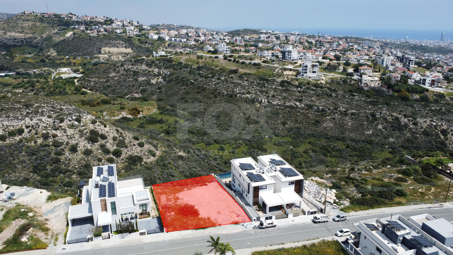 Elevated Plot for Sale in Agia Fyla: with Panoramic Sea & City Views