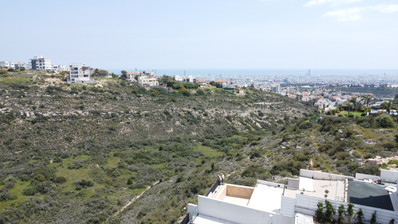 Elevated Plot for Sale in Agia Fyla: with Panoramic Sea & City Views
