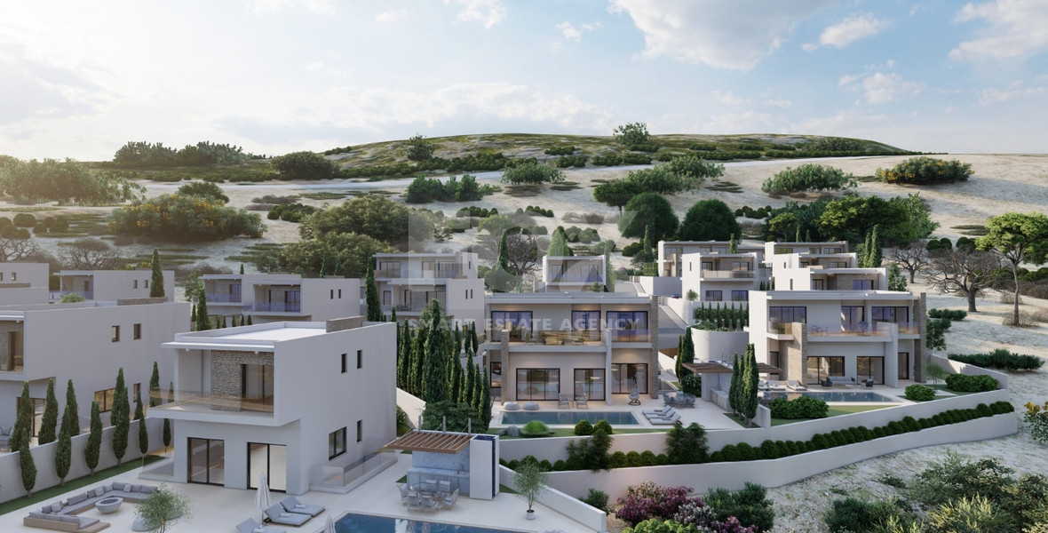 Elite five-Bedroom Villas in a magical area of Paphos Hillside – Exclusive Cyprus Investment Opportunity in Peyia