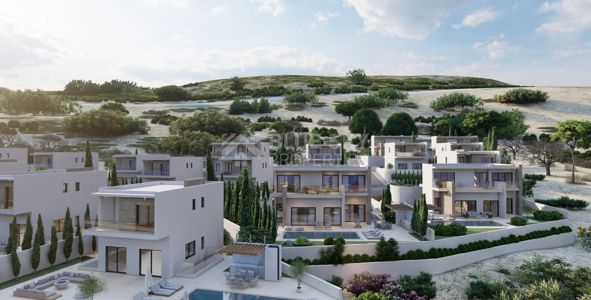 Elite five-Bedroom Villas in a magical area of Paphos Hillside – Exclusive Cyprus Investment Opportunity in Peyia