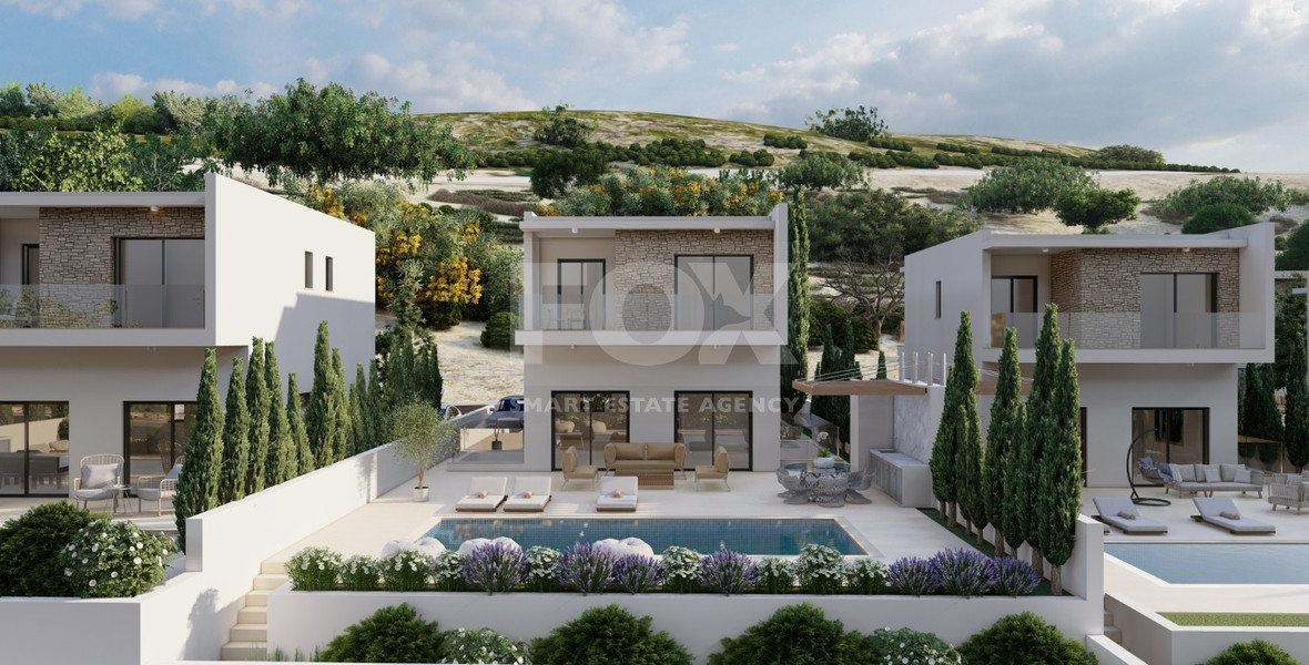 Elite five-Bedroom Villas in a magical area of Paphos Hillside – Exclusive Cyprus Investment Opportunity in Peyia
