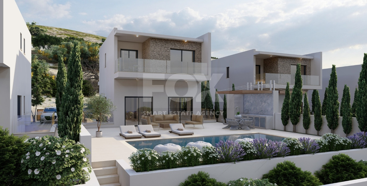 Elite five-Bedroom Villas in a magical area of Paphos Hillside – Exclusive Cyprus Investment Opportunity in Peyia