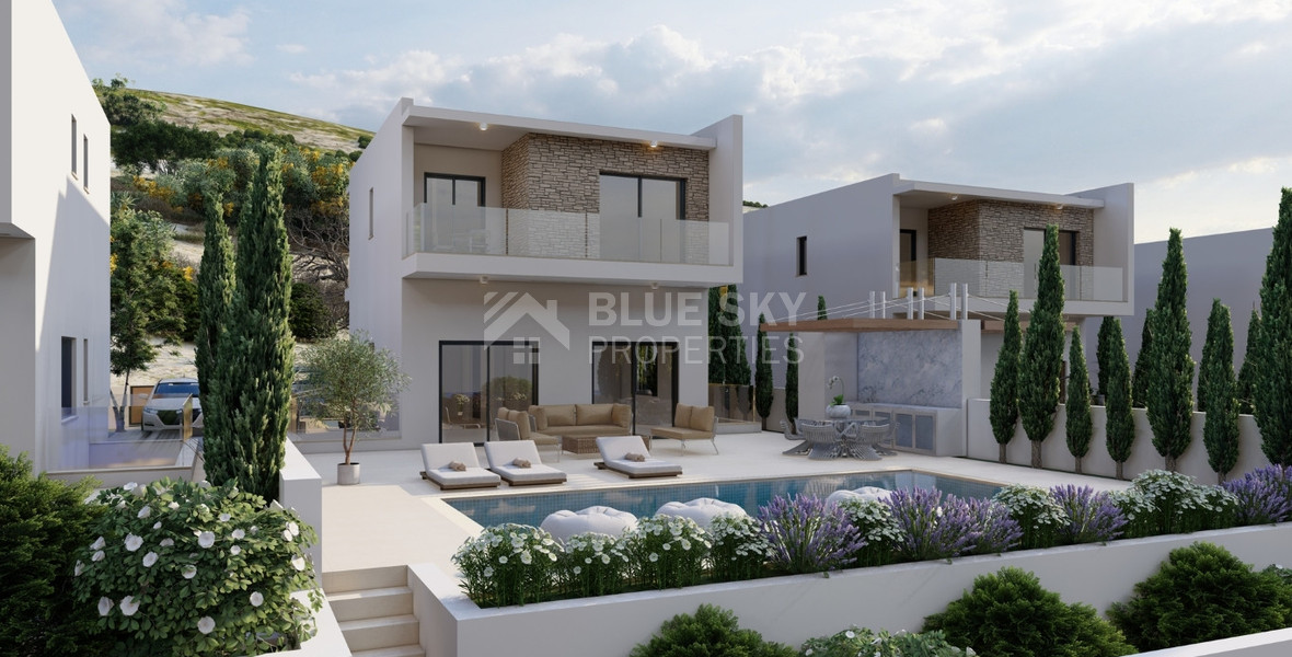Elite five-Bedroom Villas in a magical area of Paphos Hillside – Exclusive Cyprus Investment Opportunity in Peyia