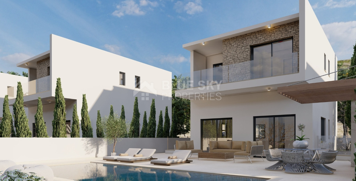 Elite five-Bedroom Villas in a magical area of Paphos Hillside – Exclusive Cyprus Investment Opportunity in Peyia