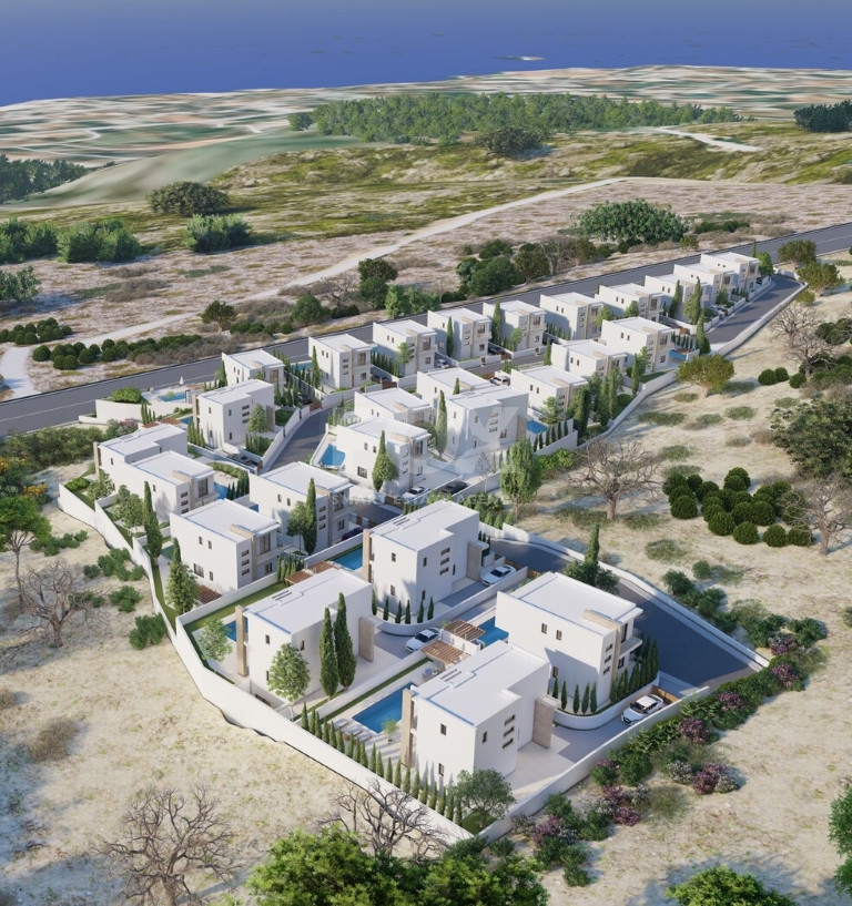 Elite five-Bedroom Villas in a magical area of Paphos Hillside – Exclusive Cyprus Investment Opportunity in Peyia
