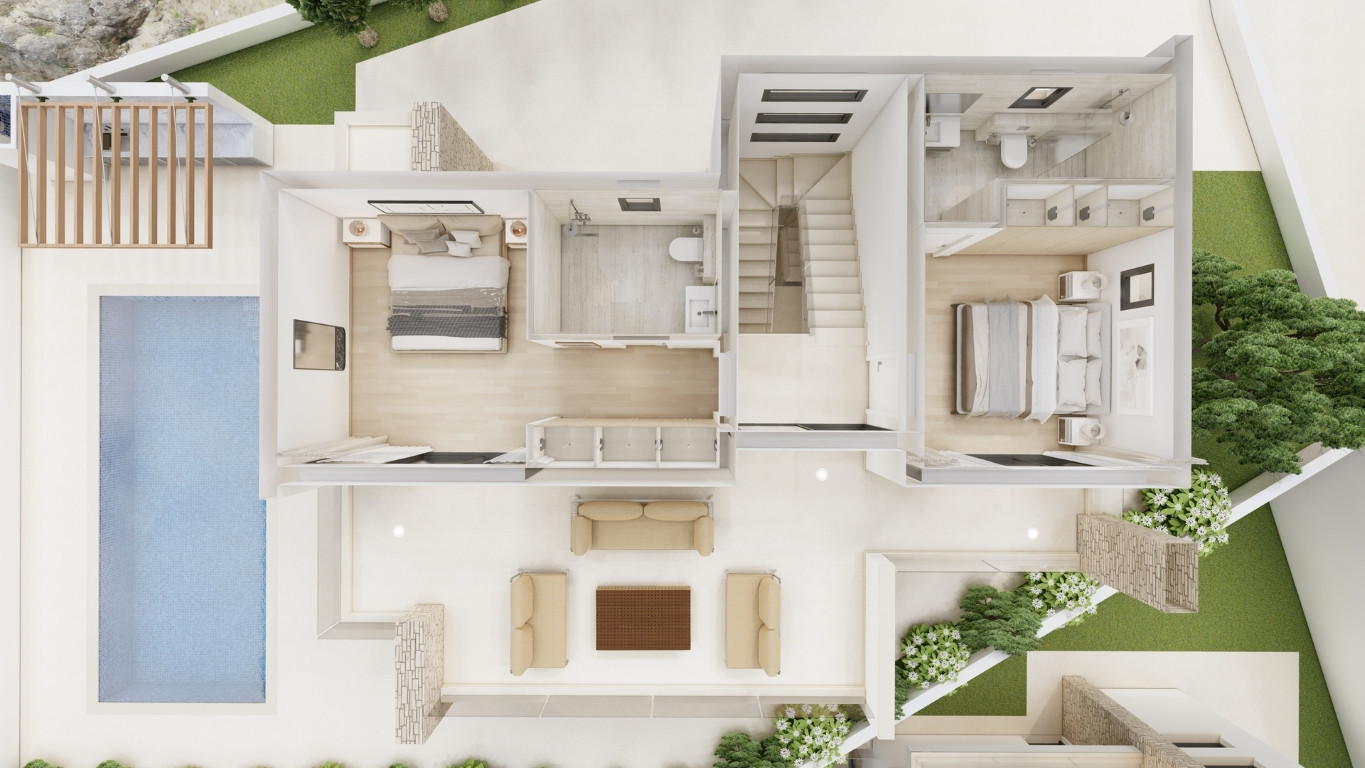 Вилла 5 спален 230 м² Adairsville, США