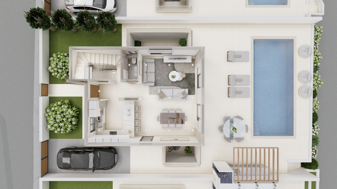 Вилла 5 спален 230 м² Adairsville, США