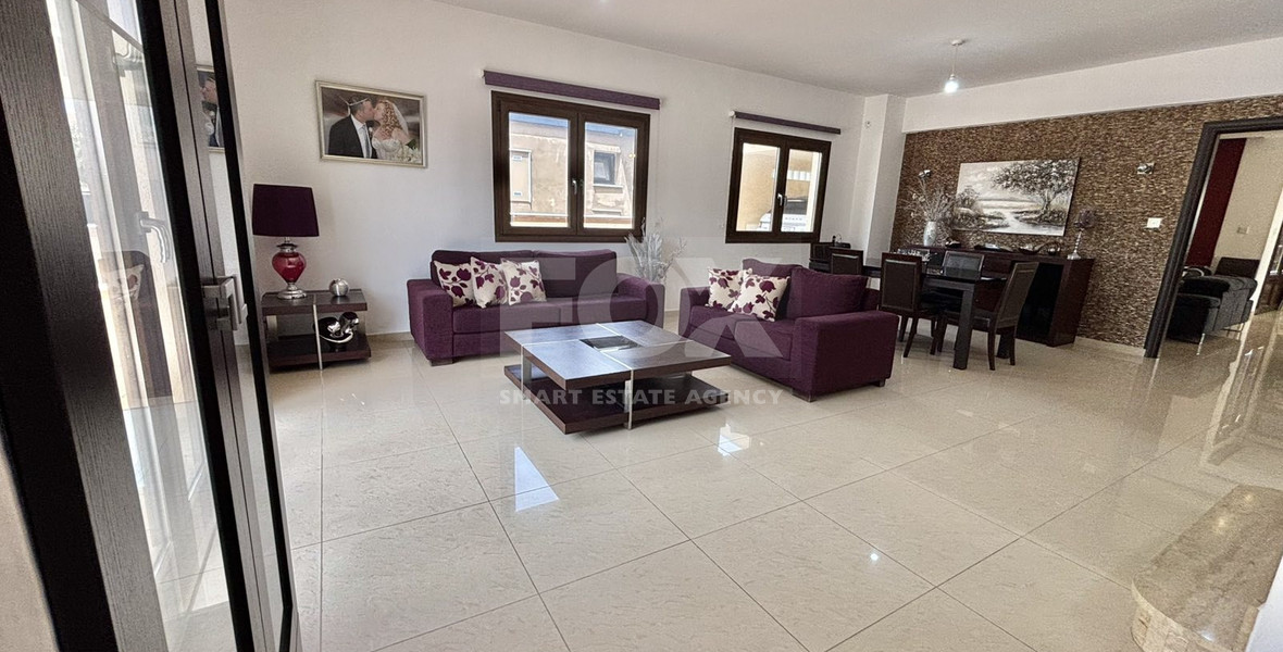 Spacious 3-Bedroom Furnished House for Rent in Ypsonas
