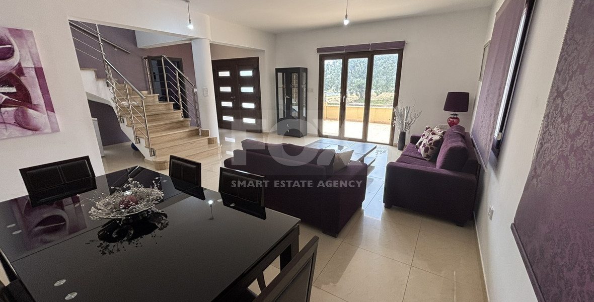 Spacious 3-Bedroom Furnished House for Rent in Ypsonas