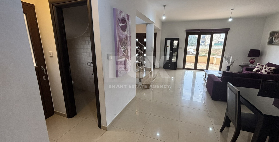 Spacious 3-Bedroom Furnished House for Rent in Ypsonas