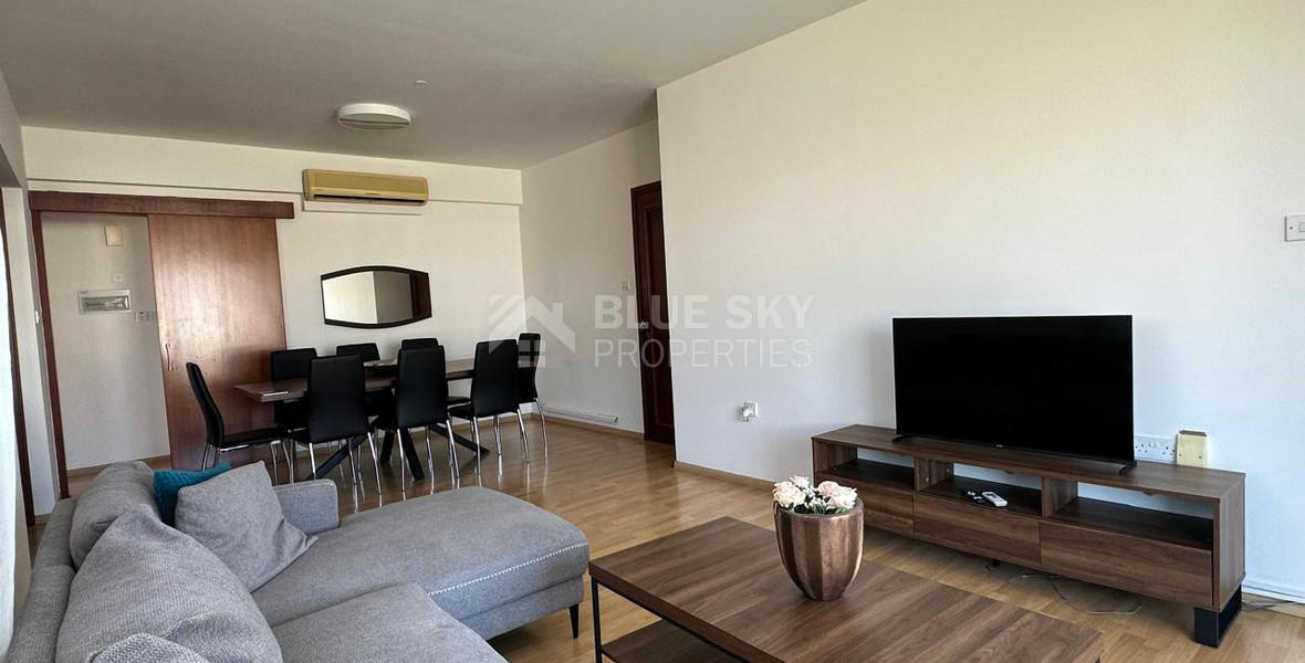 Renovated Three-Bedroom Apartment for Rent in Mesa Geitonia, Limassol