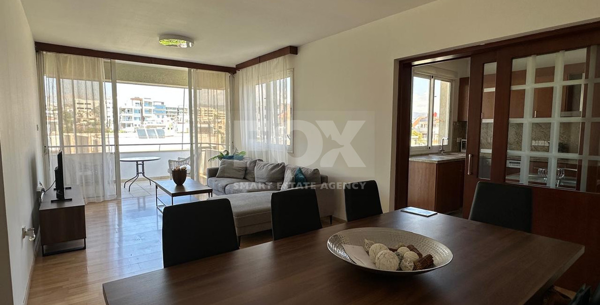 Renovated Three-Bedroom Apartment for Rent in Mesa Geitonia, Limassol