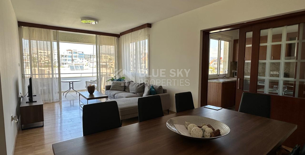 Renovated Three-Bedroom Apartment for Rent in Mesa Geitonia, Limassol