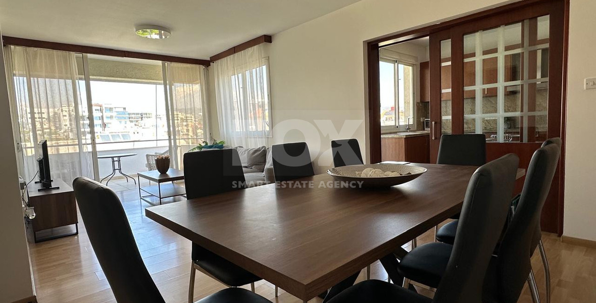 Renovated Three-Bedroom Apartment for Rent in Mesa Geitonia, Limassol