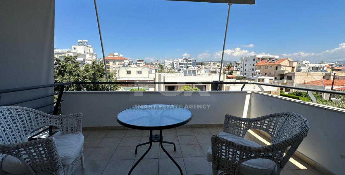 Renovated Three-Bedroom Apartment for Rent in Mesa Geitonia, Limassol