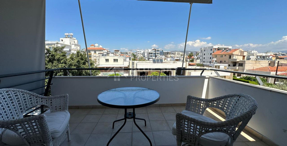 Renovated Three-Bedroom Apartment for Rent in Mesa Geitonia, Limassol