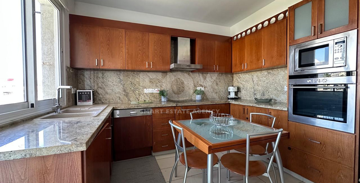 Renovated Three-Bedroom Apartment for Rent in Mesa Geitonia, Limassol