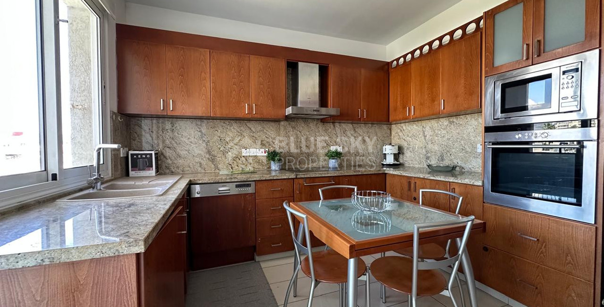 Renovated Three-Bedroom Apartment for Rent in Mesa Geitonia, Limassol