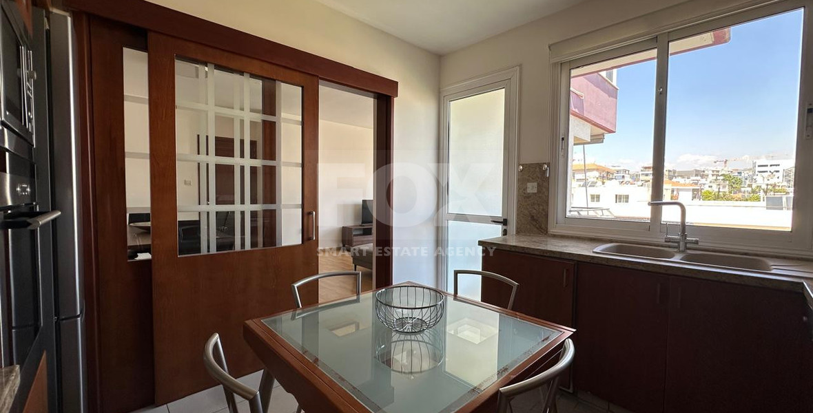 Renovated Three-Bedroom Apartment for Rent in Mesa Geitonia, Limassol