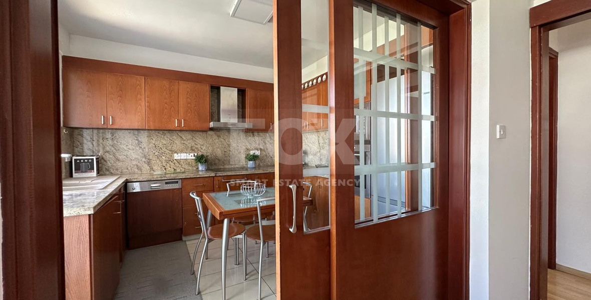 Renovated Three-Bedroom Apartment for Rent in Mesa Geitonia, Limassol