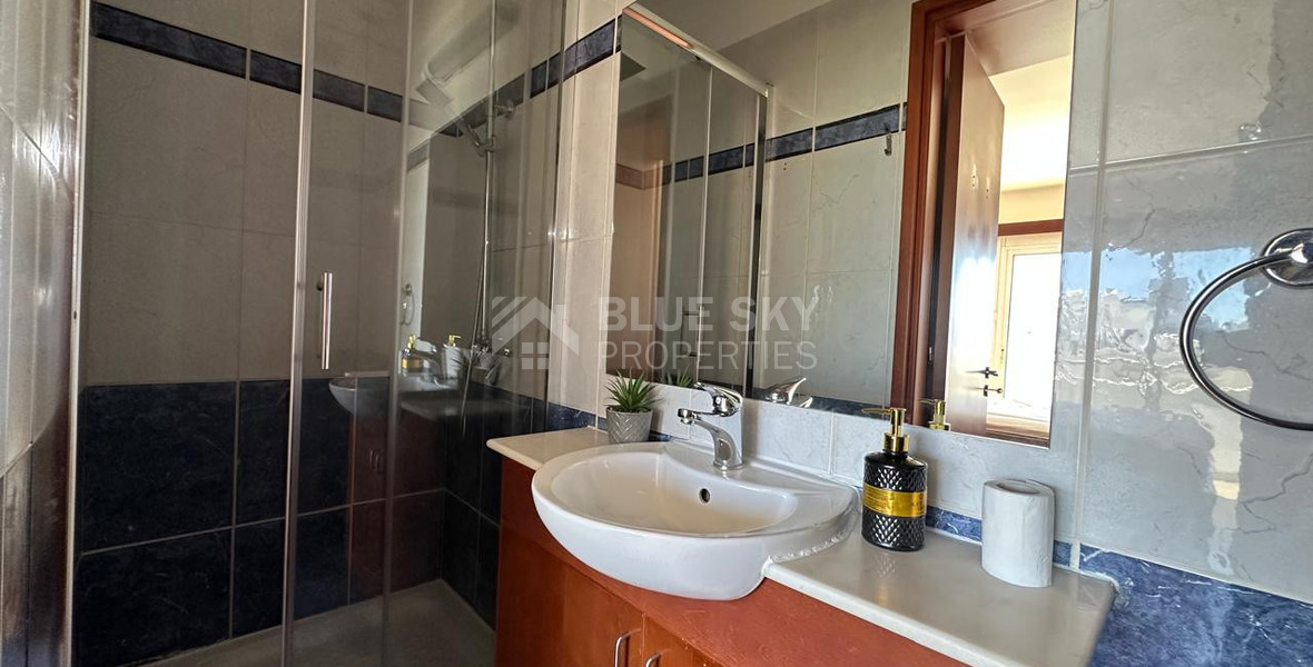 Renovated Three-Bedroom Apartment for Rent in Mesa Geitonia, Limassol