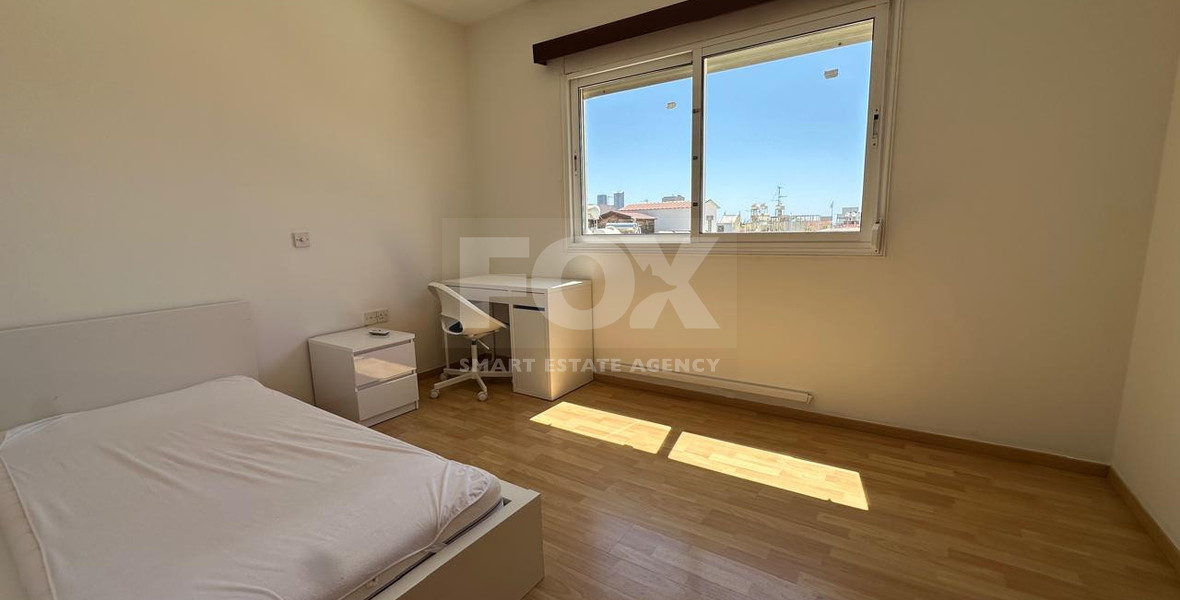 Renovated Three-Bedroom Apartment for Rent in Mesa Geitonia, Limassol