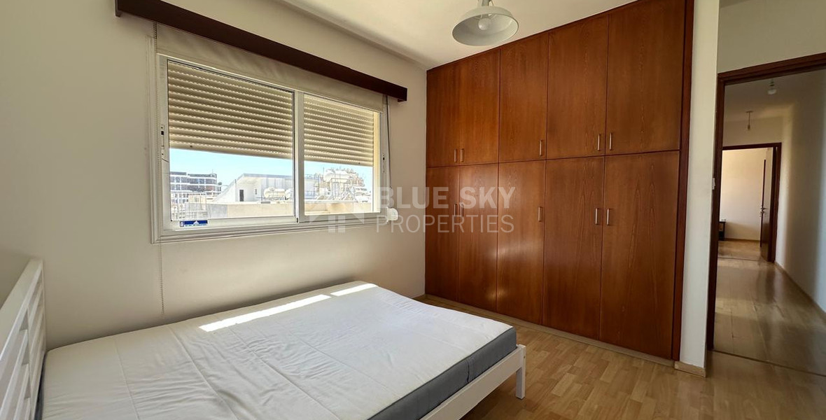 Renovated Three-Bedroom Apartment for Rent in Mesa Geitonia, Limassol