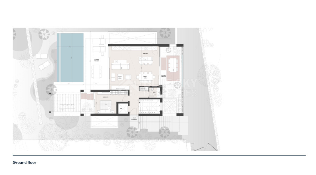 Ultra-Luxury Coastal six bedroom , with unobstructed sea view villas with Private Pools, Smart Home Technology & Exclusive Resort Living for sale in Coral Bay, Peyia