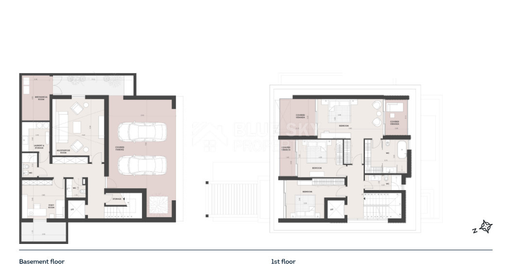 Ultra-Luxury Coastal six bedroom , with unobstructed sea view villas with Private Pools, Smart Home Technology & Exclusive Resort Living for sale in Coral Bay, Peyia