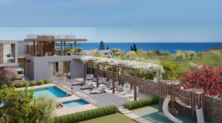 Ultra-Luxury Coastal six bedroom , with unobstructed sea view villas with Private Pools, Smart Home Technology & Exclusive Resort Living for sale in Coral Bay, Peyia