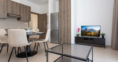 Modern Two-Bedroom Furnished Apartment for Rent in Limassol with Communal Pool & Rooftop Terrace