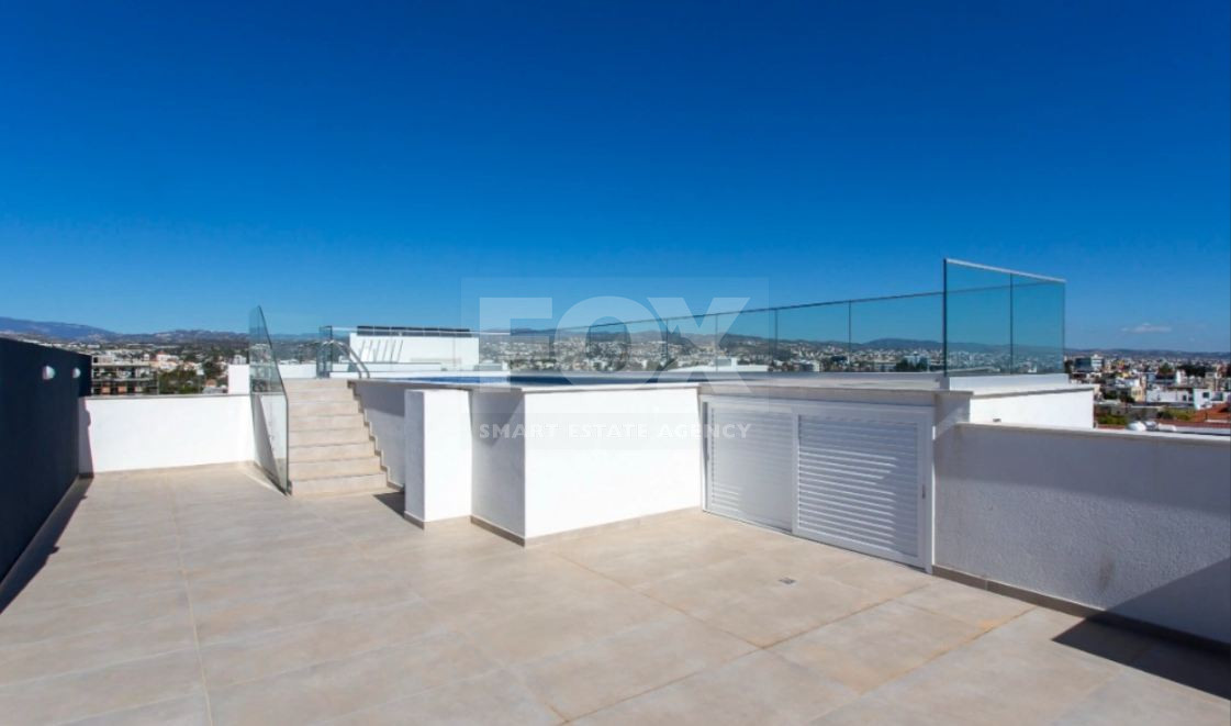 Modern Two-Bedroom Furnished Apartment for Rent in Limassol with Communal Pool & Rooftop Terrace