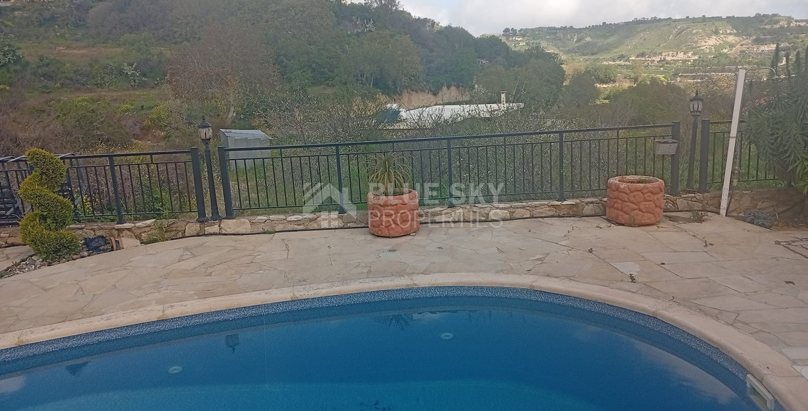 For Sale three bedroom Spacious Bungalow with Large Plot , swimming pool in Tsada