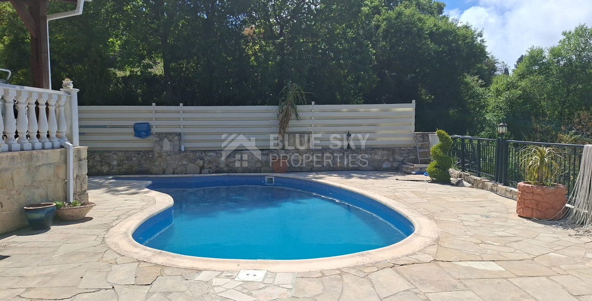 For Sale three bedroom Spacious Bungalow with Large Plot , swimming pool in Tsada