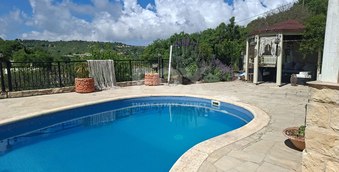 For Sale three bedroom Spacious Bungalow with Large Plot , swimming pool in Tsada
