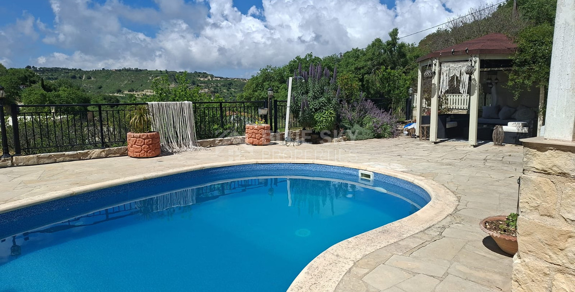 For Sale three bedroom Spacious Bungalow with Large Plot , swimming pool in Tsada