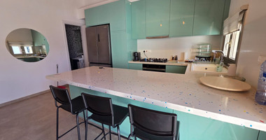 Two-Bedroom Semi-Detached Furnished House with Office for Rent in Ypsonas