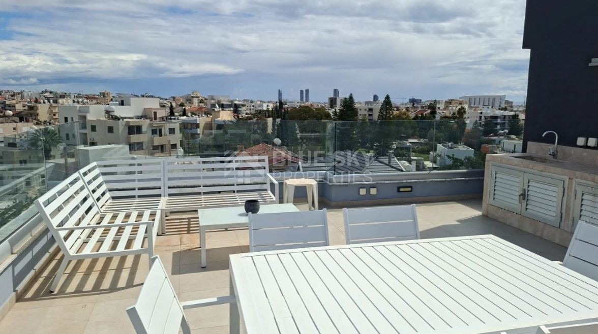 Two-Bedroom Fully Furnished Apartment with communal Jacuzzi for Rent in Kapsalos, Limassol | Quiet Family Area