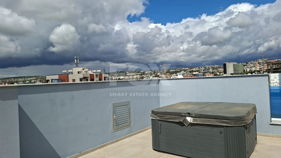 Two-Bedroom Fully Furnished Apartment with communal Jacuzzi for Rent in Kapsalos, Limassol | Quiet Family Area