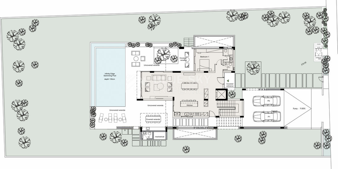 Four Bedroom Sea View Homes- Luxury Residences for Sale at Venus Rock Golf Resort , in Kouklia