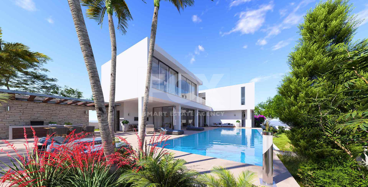 For sale , Luxury Four Bedroom Sea View Villa for Sale in Peyia, Cyprus | Private Pool & Premium Finishes