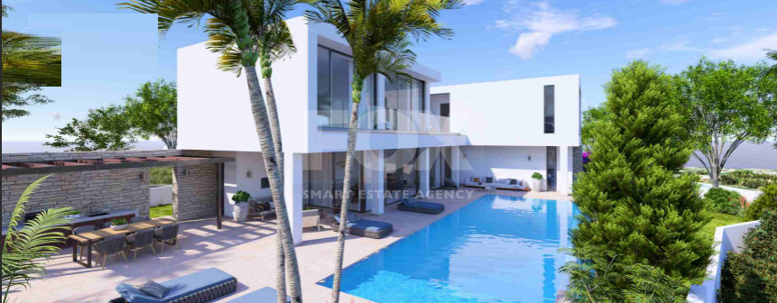 For sale , Luxury Four Bedroom Sea View Villa for Sale in Peyia, Cyprus | Private Pool & Premium Finishes