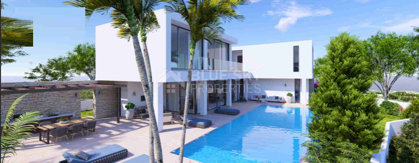 For sale , Luxury Four Bedroom Sea View Villa for Sale in Peyia, Cyprus | Private Pool & Premium Finishes