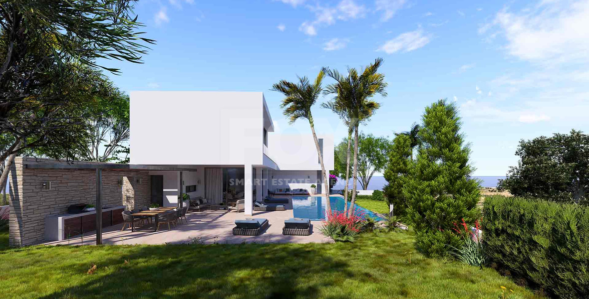 For sale , Luxury Four Bedroom Sea View Villa for Sale in Peyia, Cyprus | Private Pool & Premium Finishes