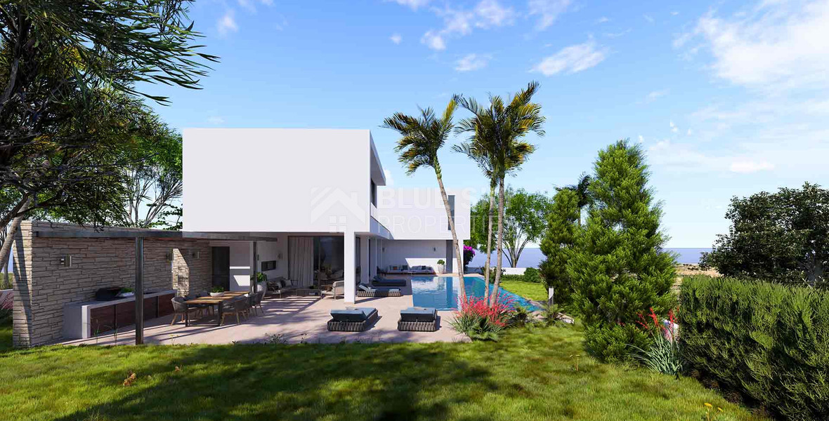 For sale , Luxury Four Bedroom Sea View Villa for Sale in Peyia, Cyprus | Private Pool & Premium Finishes